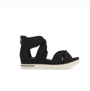 Eileen Fisher Zanya Platform Gladiator Sandals Black